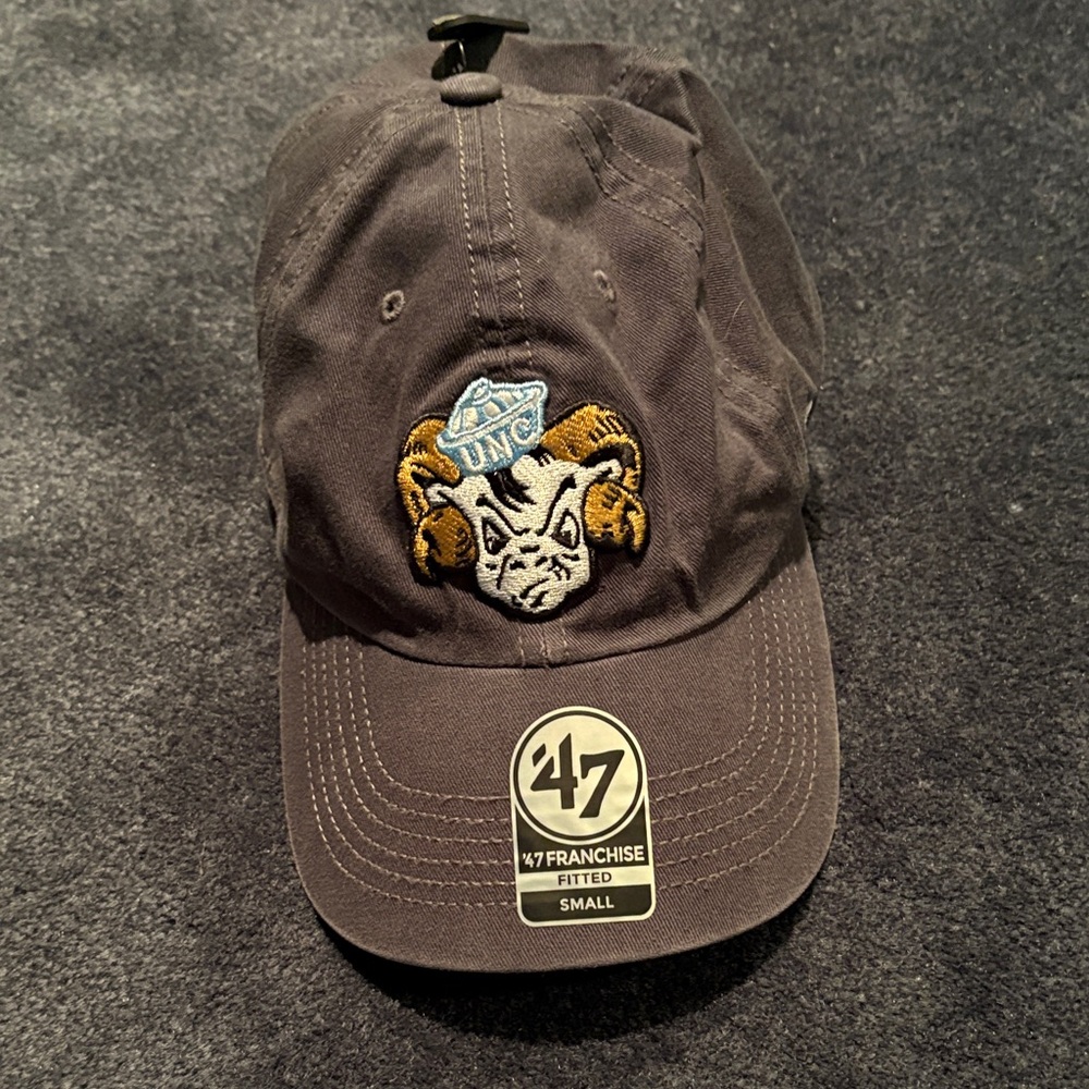 ’47 Black Rams Embroidered Logo Baseball Cap